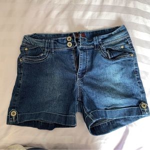 Dark Blue Angels Size 10 Denim Jean Shorts